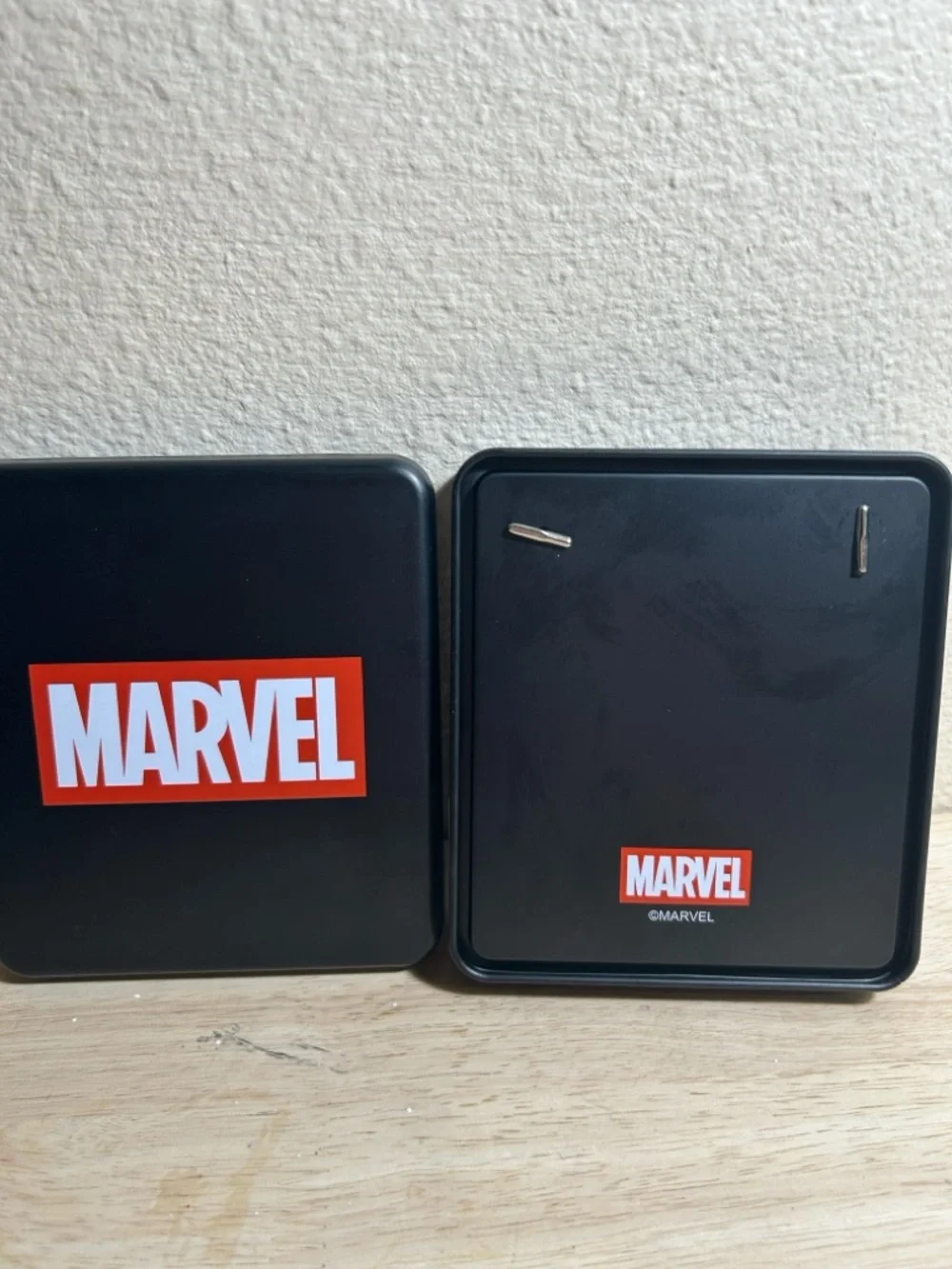 Marvel Spider-Man Comic Patch Bifold Wallet in Red, Yellow, Blue, Black